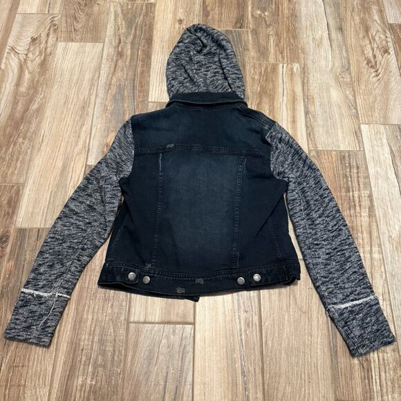 Free People Mix Media Denim Jacket - Picture 4 of 4